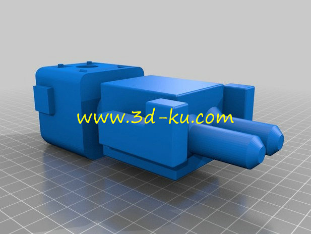 方脑袋的机器人模型的图片1