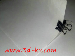 3D打印模型写真拍摄背景架的图片