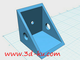 3D打印模型一款用于固定安装遥控的图片