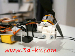 3D打印模型电机零部件的图片