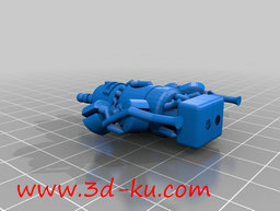 3D打印模型一个简易机器人的图片