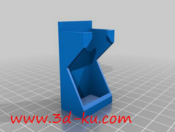 3D打印模型一款用于储存9V电池的图片