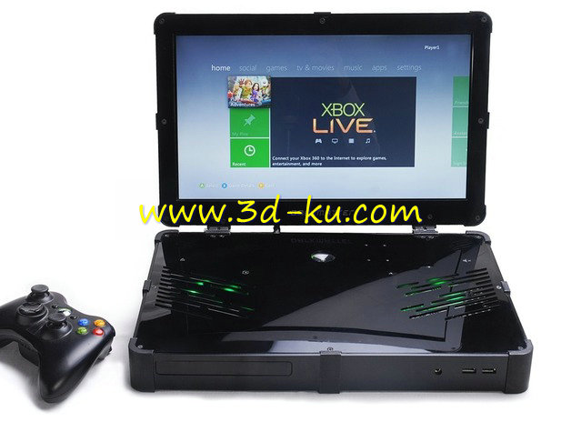 一款Xbox外壳模型的图片1