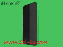 3D打印模型iPhone5C手机的图片