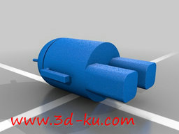 3D打印模型安卓的标志小绿人的图片