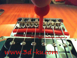 3D打印模型吉他Understring半径规的图片