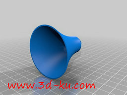 3D打印模型喇叭的图片