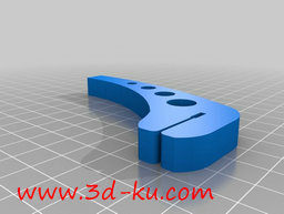 3D打印模型固定摄像机模具架子的图片