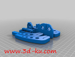 3D打印模型固定摄像机模具架子的图片