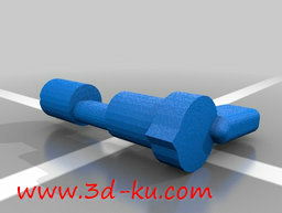 3D打印模型一款手柄的图片