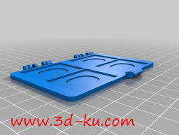 3D打印模型它一次可以放下4张S的图片