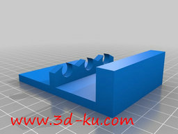 3D打印模型电动牙刷放置架的图片