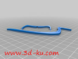 3D打印模型竖琴椅子的图片