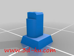 3D打印模型红外相机三脚架方形底座的图片