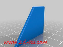 3D打印模型剃须刀外侧盖的图片
