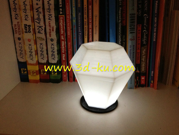 迷人LED小台灯模型的图片1