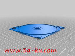 3D打印模型DVD碟珍藏盒的图片