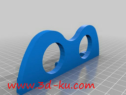 3D打印模型电动牙刷支架的图片