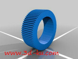3D打印模型高科技玩具车的图片