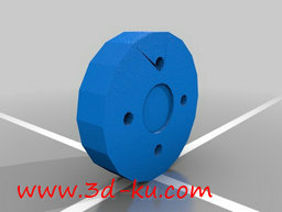 3D打印模型高科技玩具车的图片