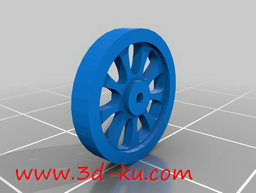 3D打印模型高科技玩具车的图片