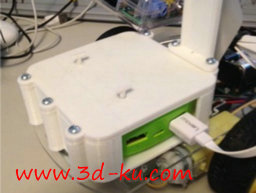 3D打印模型这是一个移动电池的外的图片