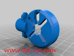3D打印模型一款迷你小飞行器组件的图片