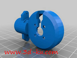 3D打印模型一款迷你小飞行器组件的图片