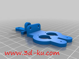 3D打印模型一个机器人手臂组件，的图片