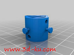 3D打印模型一个机器人手臂组件，的图片