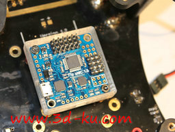 3D打印模型MultiWii飞行控制器设计的外壳的图片