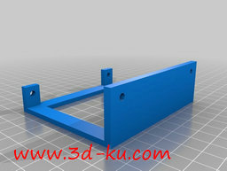 3D打印模型精美电子风扇支架的图片