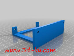 3D打印模型精美电子风扇支架的图片