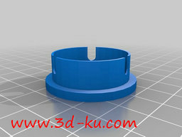 3D打印模型望远镜镜头防尘帽的图片