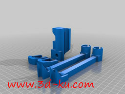 3D打印模型投影仪固定支架的图片