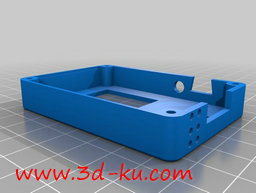 3D打印模型报警器外壳的图片