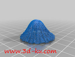 3D打印模型草帽灯罩的图片