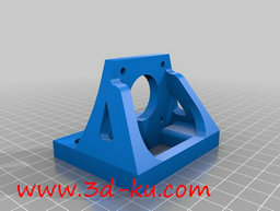 3D打印模型一款用于电机马达固定的图片
