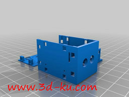3D打印模型通过打印多个部件，最的图片