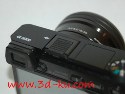 3D打印模型索尼A6000热靴盖的图片