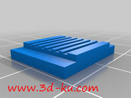 3D打印模型索尼A6000热靴盖的图片