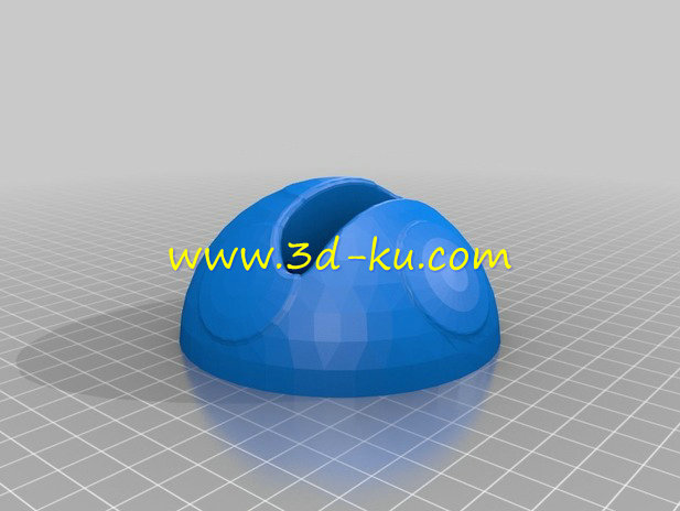 蘑菇头手机座模型的图片2