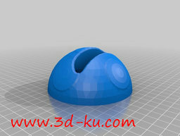 3D打印模型蘑菇头手机座的图片