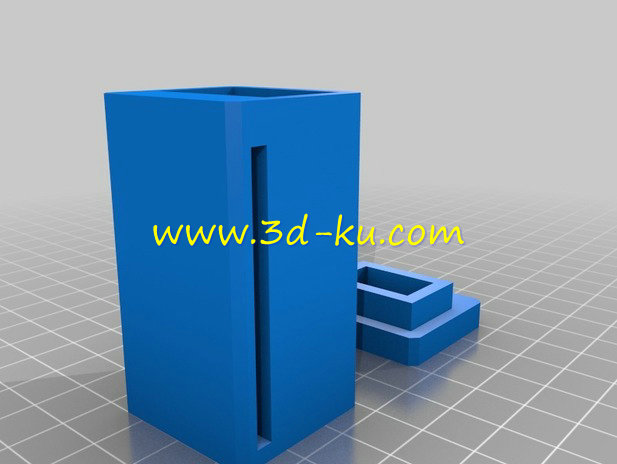 简易的9V电池座模型的图片1