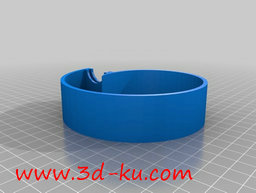 3D打印模型通过摇动手柄带动鼓风机的图片