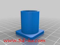 3D打印模型通过摇动手柄带动鼓风机的图片