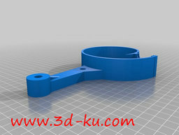 3D打印模型通过摇动手柄带动鼓风机的图片