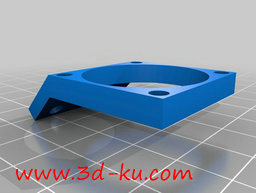 3D打印模型风扇支架的图片