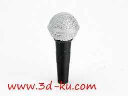 3D打印模型麦克风的图片