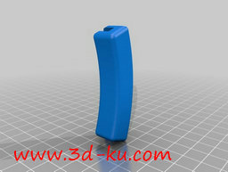 3D打印模型头戴式无线耳机夹板的图片